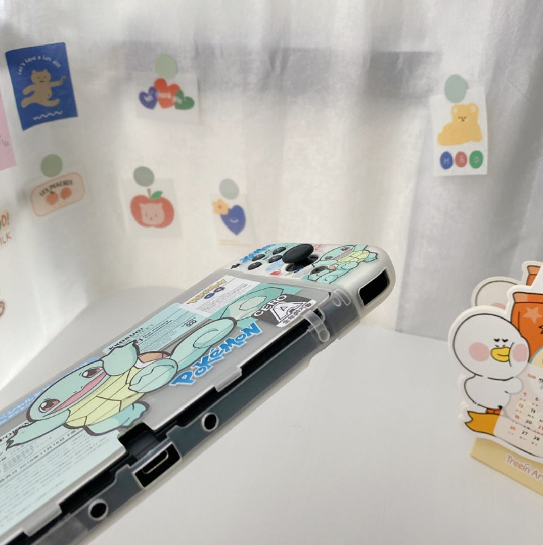 Warning Squirtle Transparent Case - Switcheries