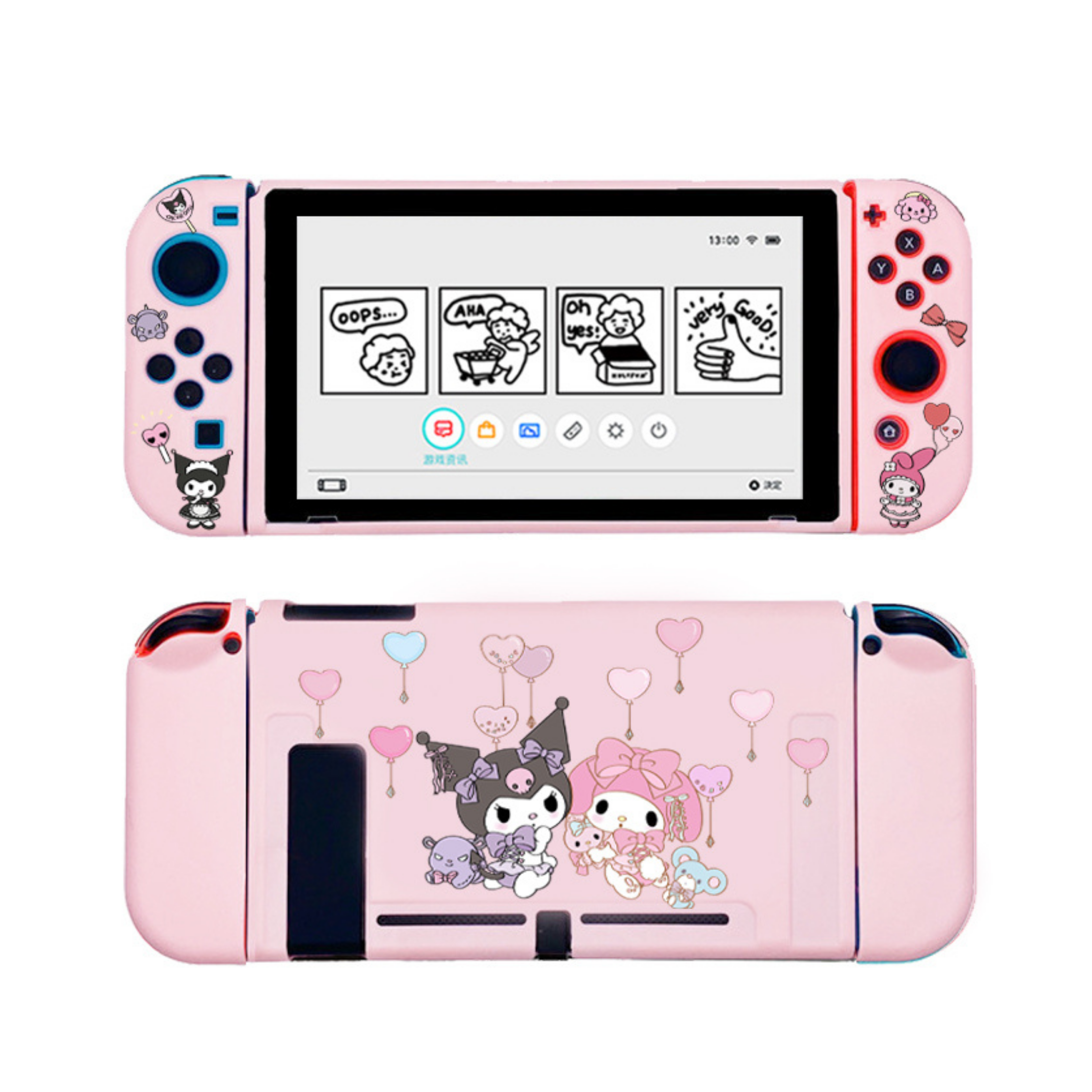 Switcheries | My Melody & Kuromi Case - Nintendo Switch