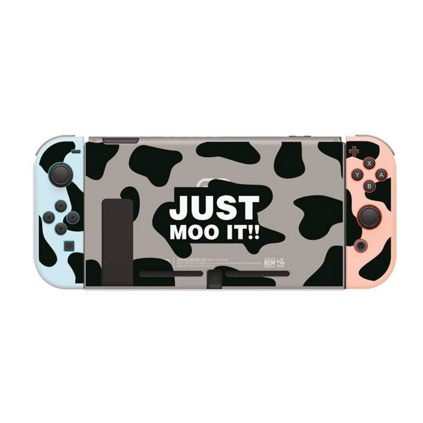 Just Moo It Black Transparent Case - Switcheries