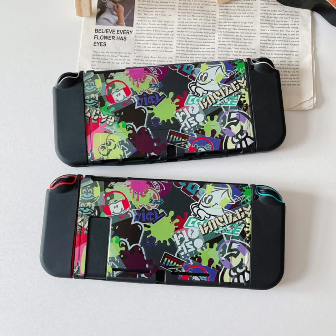 Switcheries | Splatoon Black Case Switcheries | Splatoon Black Case
