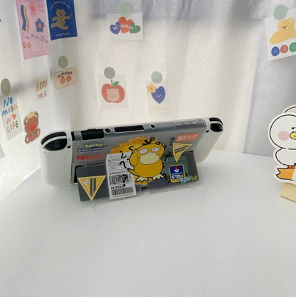 Warning Psyduck Transparent Case - Switcheries