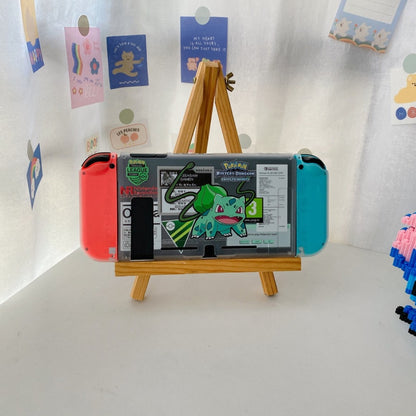Warning Bulbasaur Transparent Case - Switcheries