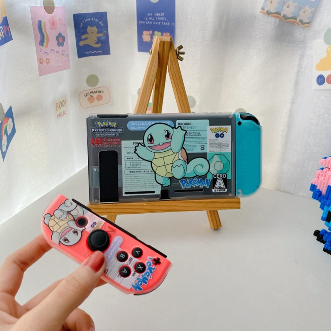 Warning Squirtle Transparent Case - Switcheries