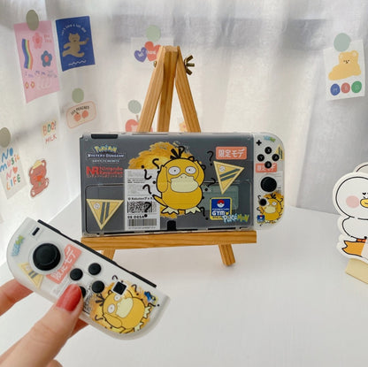 Warning Psyduck Transparent Case - Switcheries