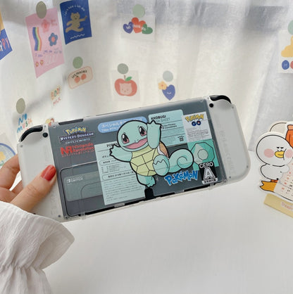 Warning Squirtle Transparent Case - Switcheries