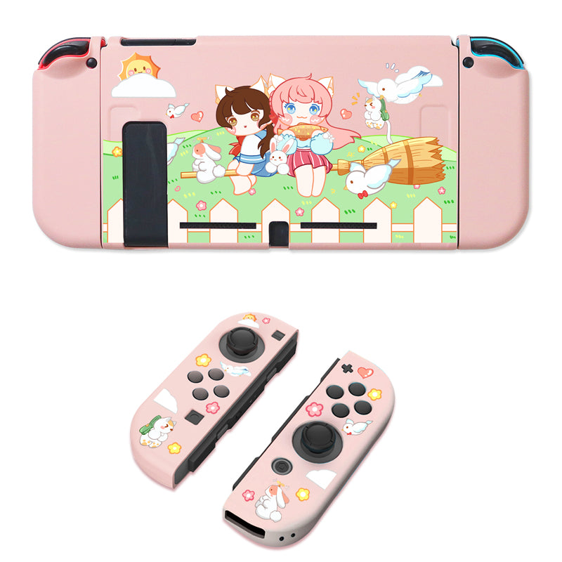 Pink Anime Girl Case - Switcheries