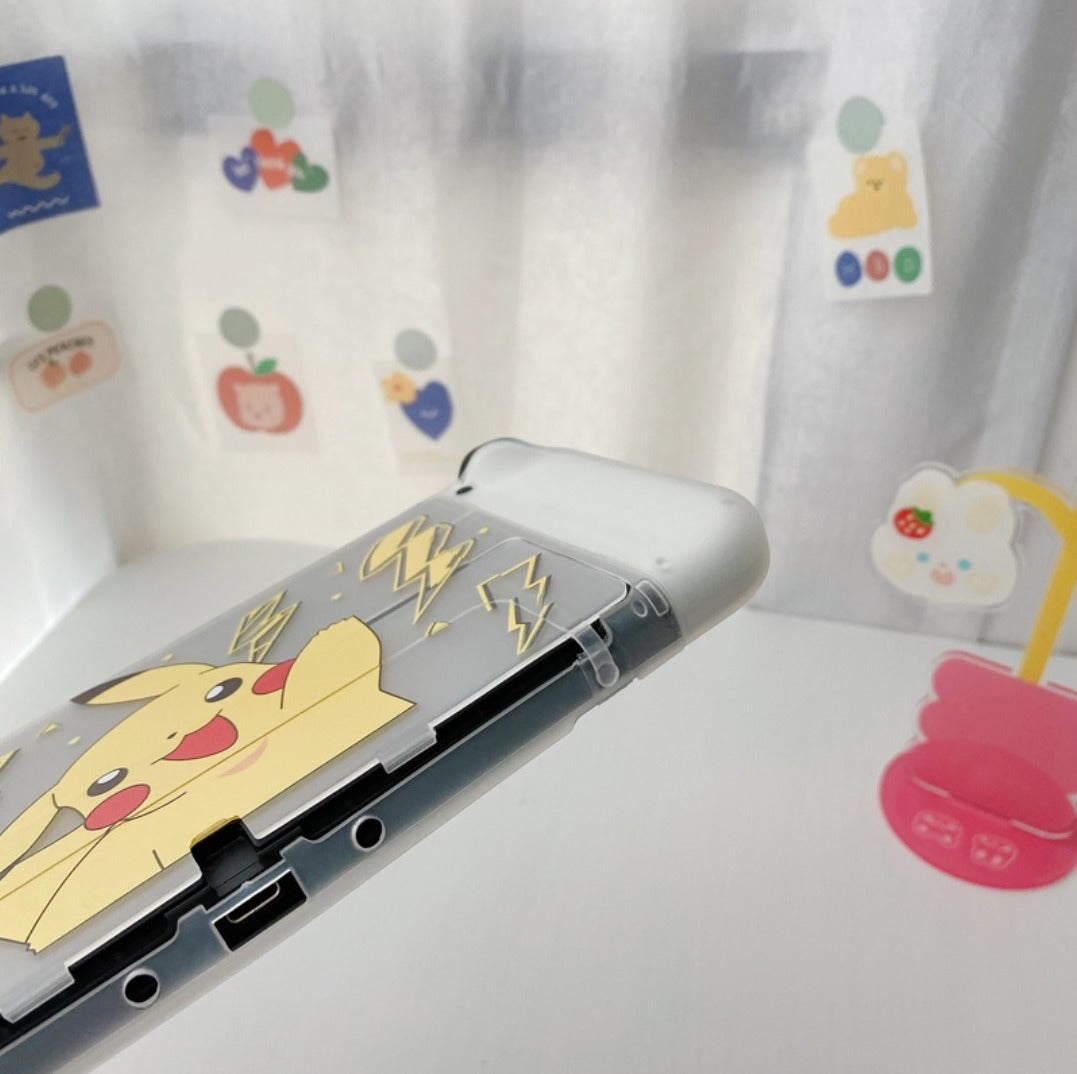 Thunder Pikachu Transparent Case - Switcheries