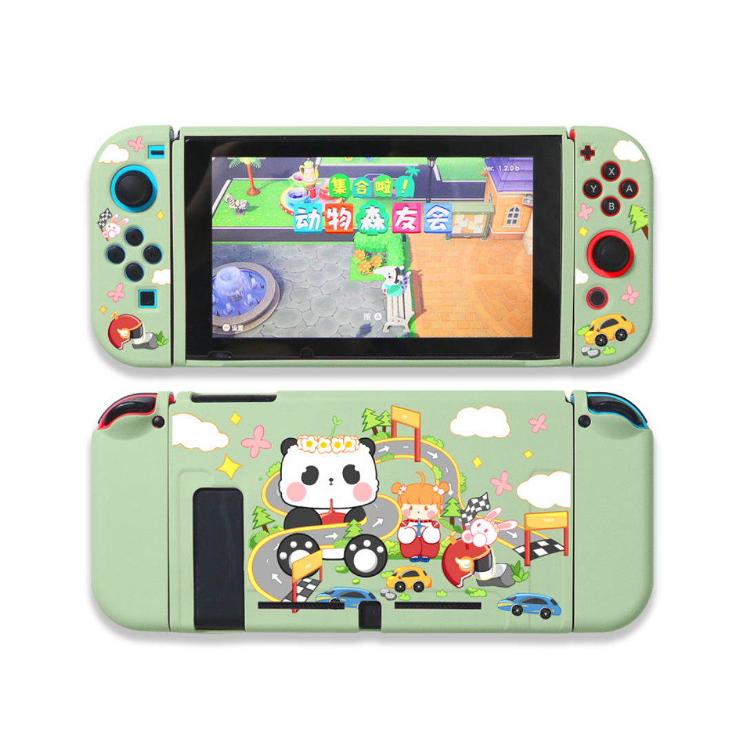 Green Playing Panda Case - Switcheries
