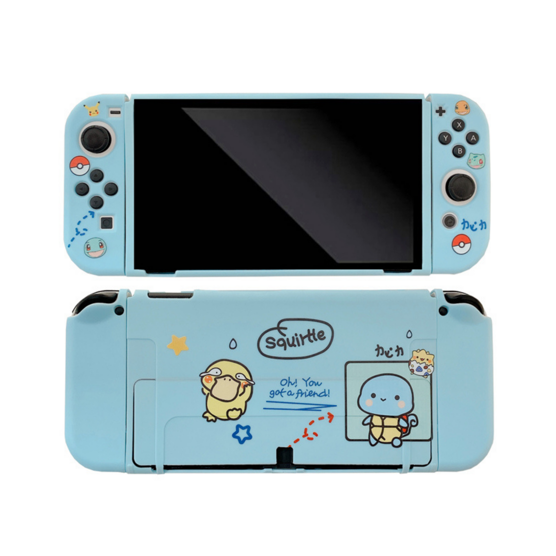 Switcheries Cartoon Squirtle Case Nintendo Switch OLED