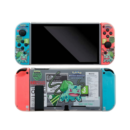 Warning Bulbasaur Transparent Case - Switcheries
