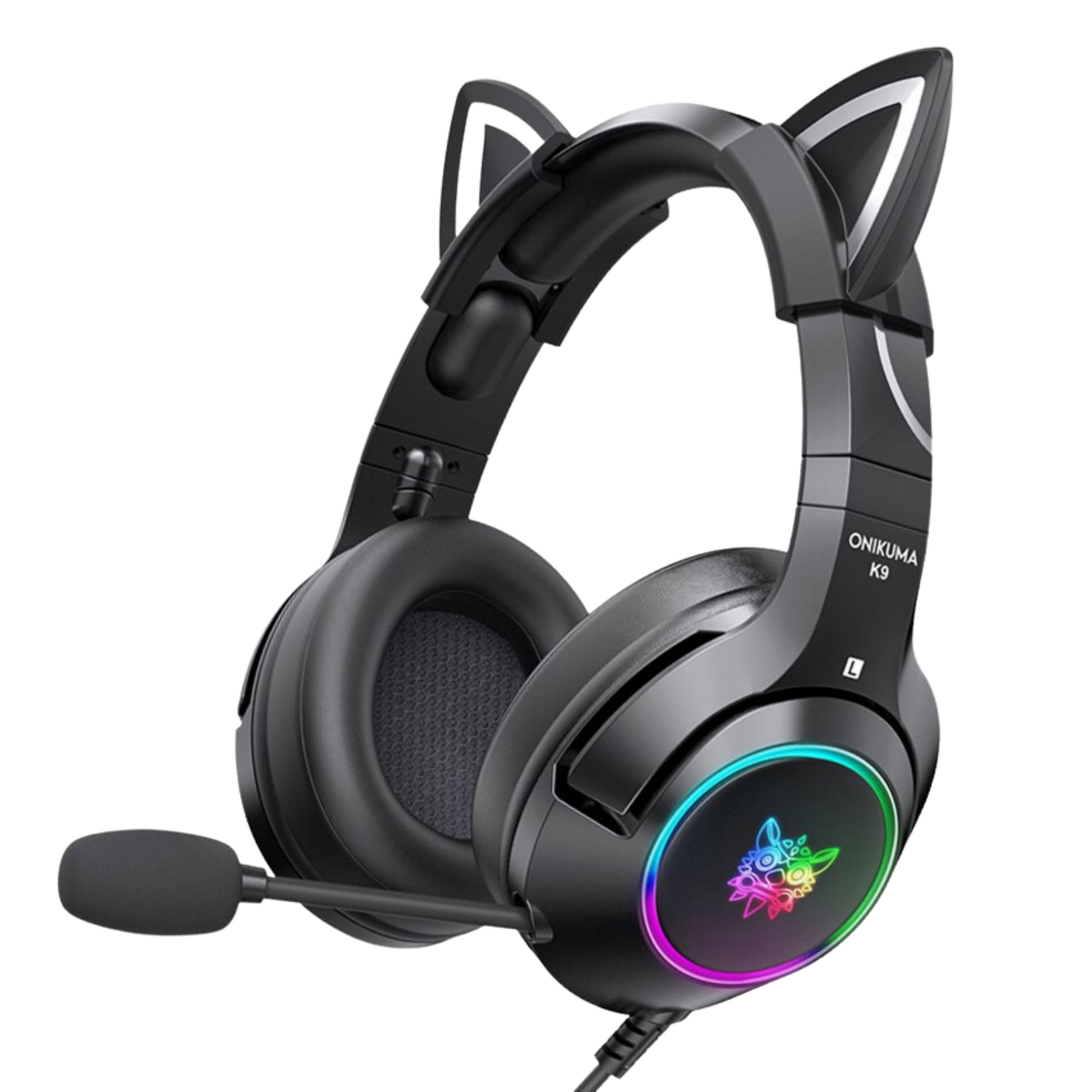 Gaming headset kitty ears 2025
