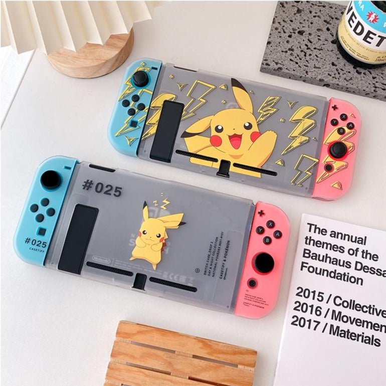 Pikachu Transparent Case - Switcheries