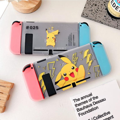 Pikachu Transparent Case - Switcheries