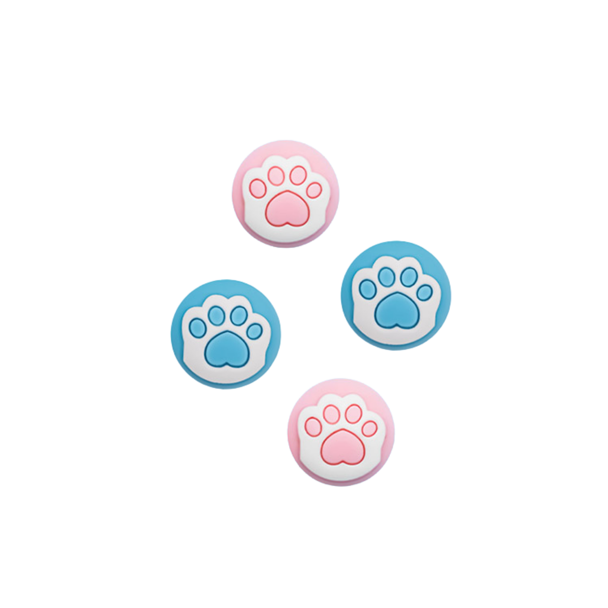 Pets Paw Thumb Grip - Pink Blue - Switcheries