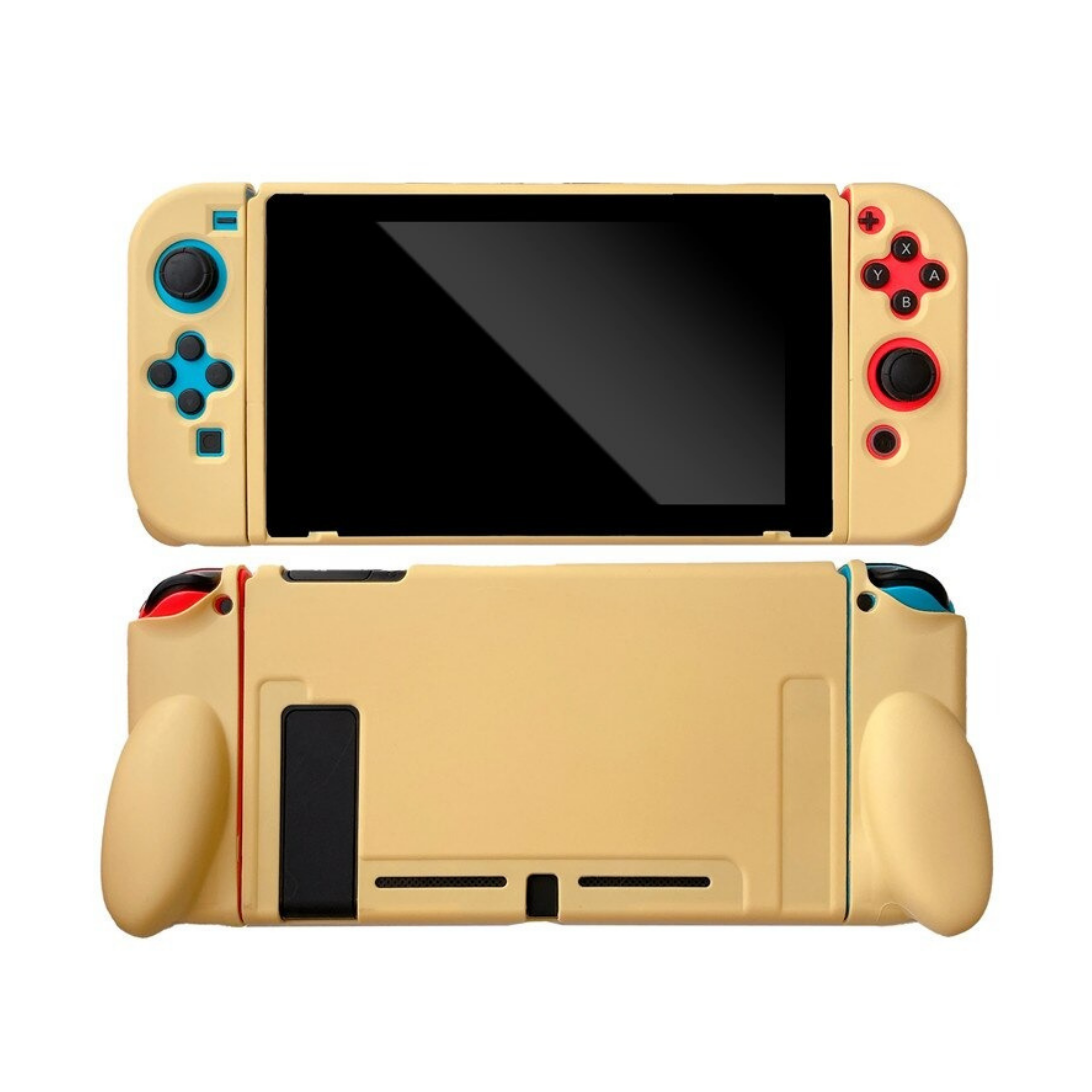 Switcheries | Yellow Case with Grip - Nintendo Switch & Lite